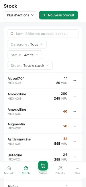 Stock by product, with the nearest expiry date